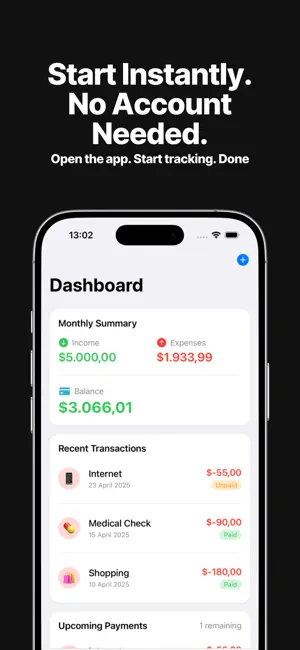 Expendica: Expense Tracker screenshot 2