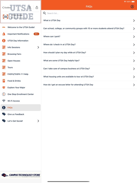 Screenshot #6 pour UT San Antonio Guide