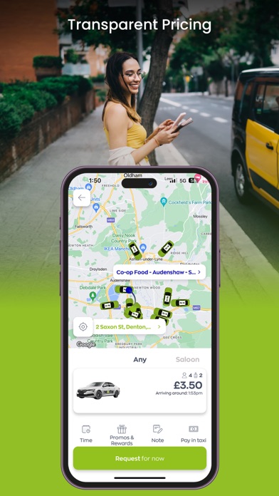 Nearby Taxis MCR Screenshot