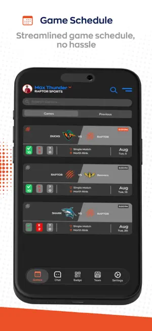 Raptor Sports screenshot 4