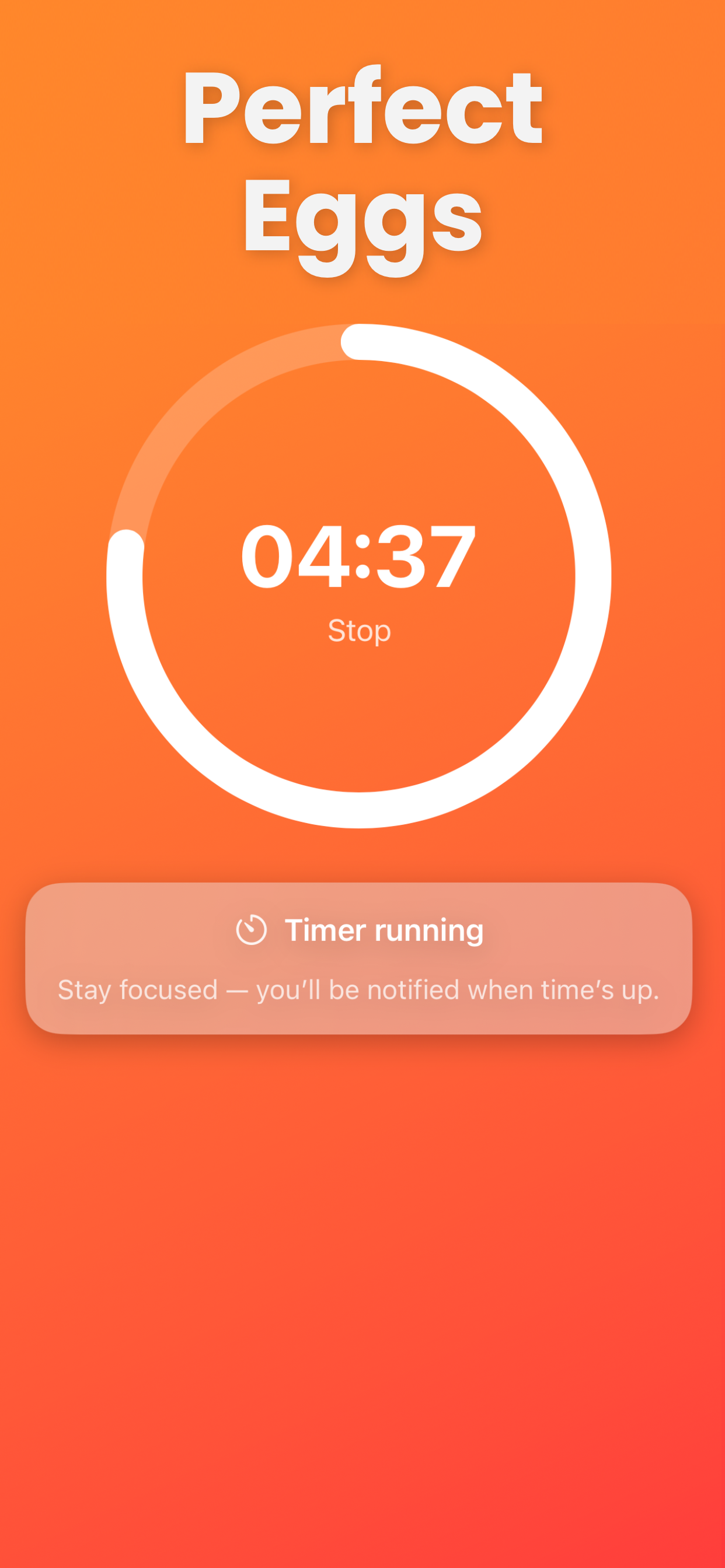Egg Timer - App