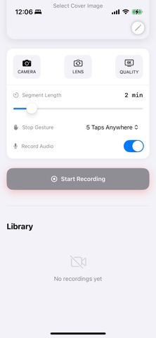 TravelVid Recorder Lite screenshot