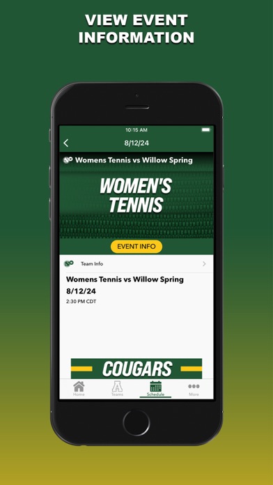 Apex Cougar Athletics Screenshot