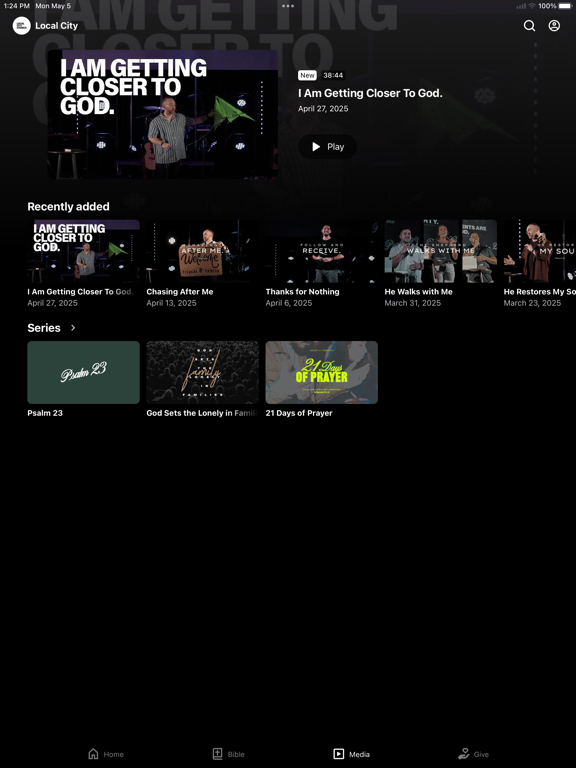 Local City Church iPad screenshot 2 - Education app