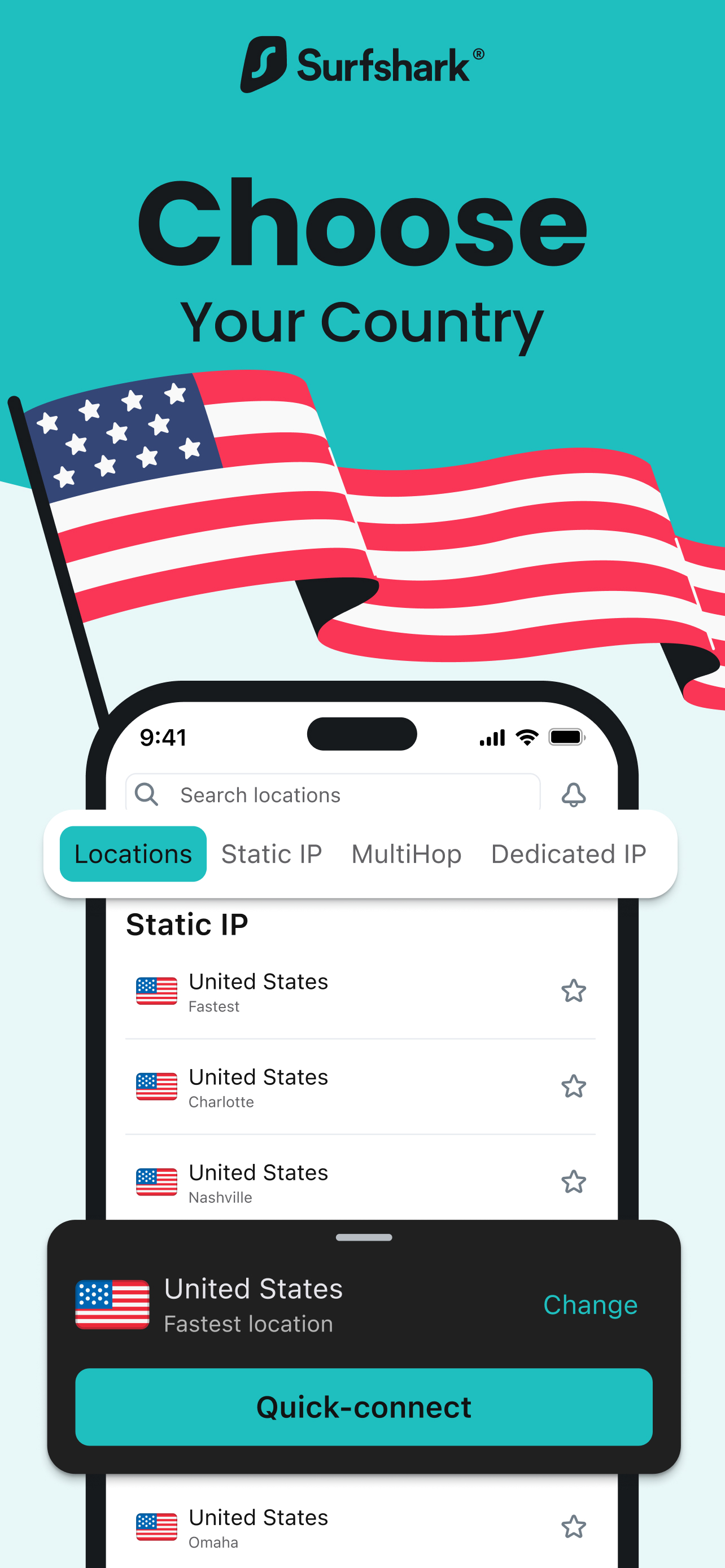 Surfshark VPN: Fast VPN App