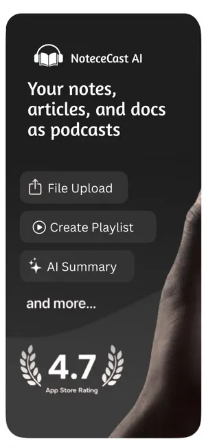 NoteCast AI screenshot 1
