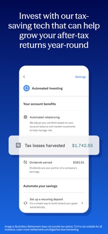 Betterment Invest & Save Money screenshot 7