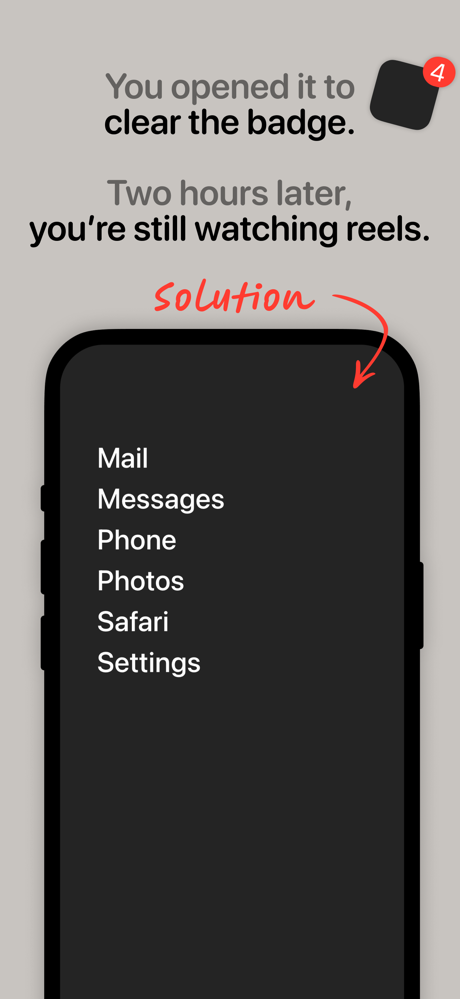 minimizit: minimal dumb phone screenshot 1