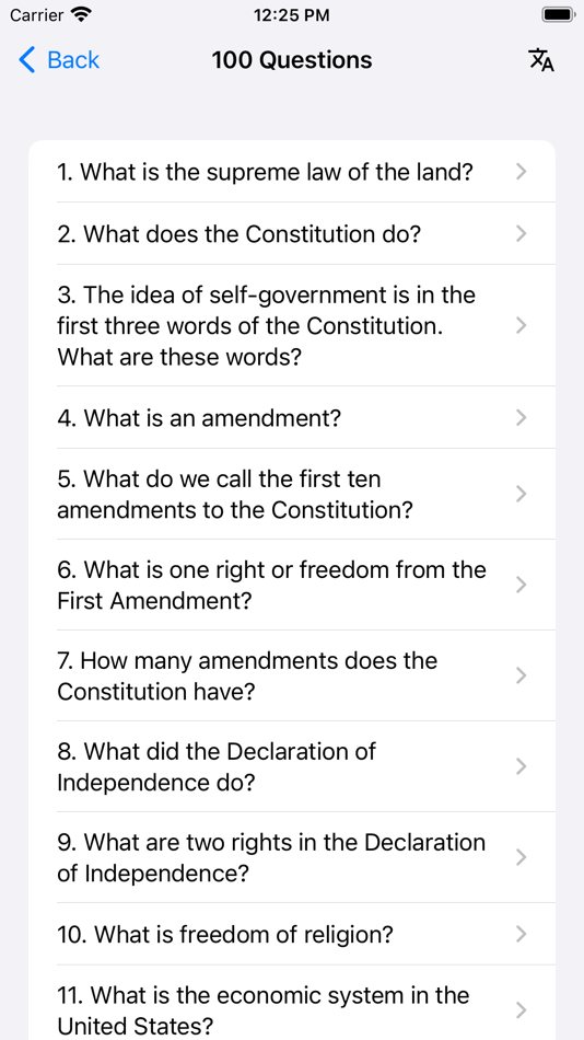 #3. US Civics Test Practice (iOS) 由: 俊柯 杨