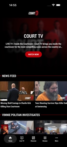 Court TV iPhone screenshot
