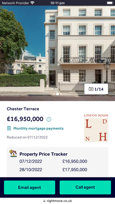 Property Price Tracker Screenshot