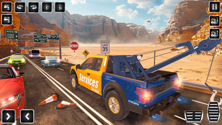 Open World Tow Truck Games 3D screenshot-4