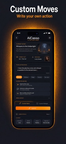 AiCasso AI Adventures iPhone screenshot