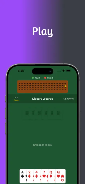Cribbage - Play & Learn screenshot 3