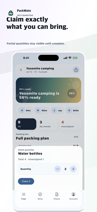 PackMate: Trip Checklist Screenshot 4 of 5