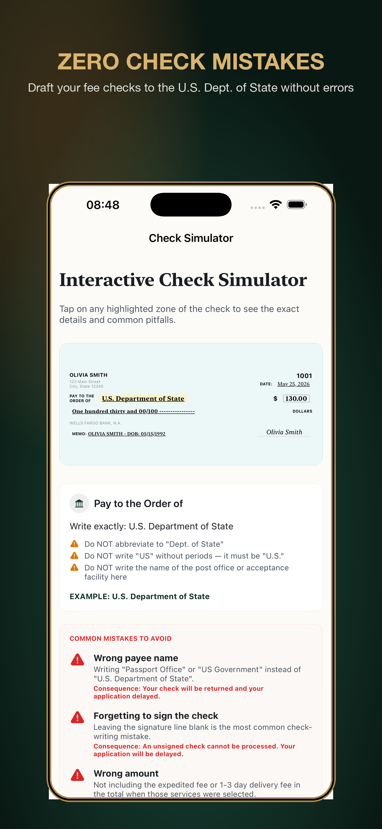 PassPrep: Passport renewal screenshot 3