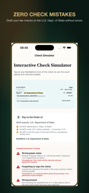 PassPrep: Passport renewal screenshot 3