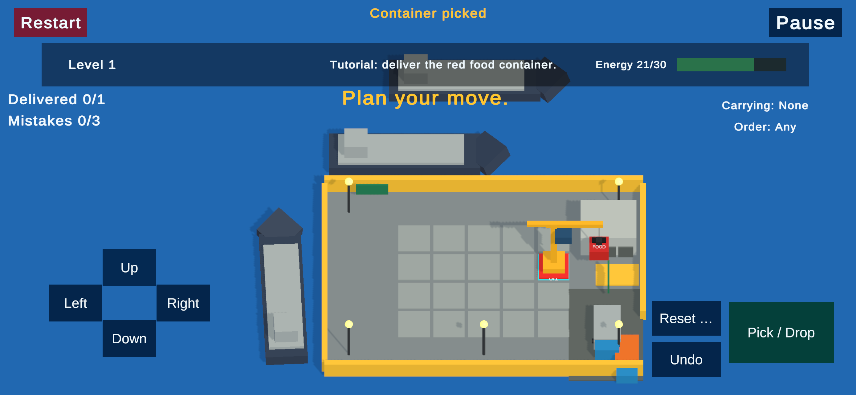 Crane Dock Logic 3D