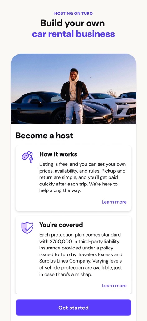 Turo — Car rental marketplace - Host Business Platform