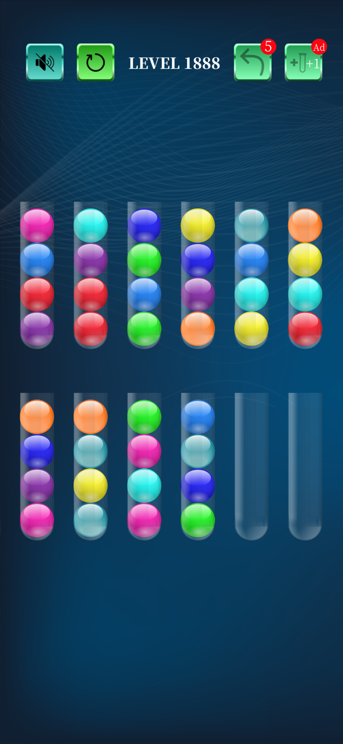 Hexa Sort  Ball Sort