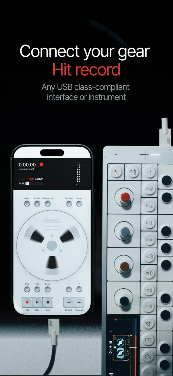 #4. Reel: 4-Track Recorder (iOS) 由: TUGKAN MUTLU