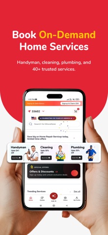 InstaService: Home Services Screenshot 1 of 8