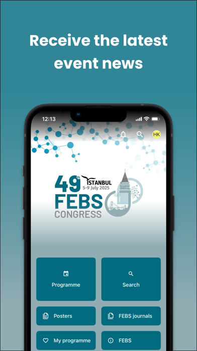 FEBS Congress 2025 Screenshot