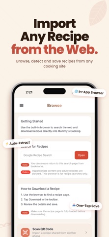 Mum's Cooking: Family Recipes screenshot