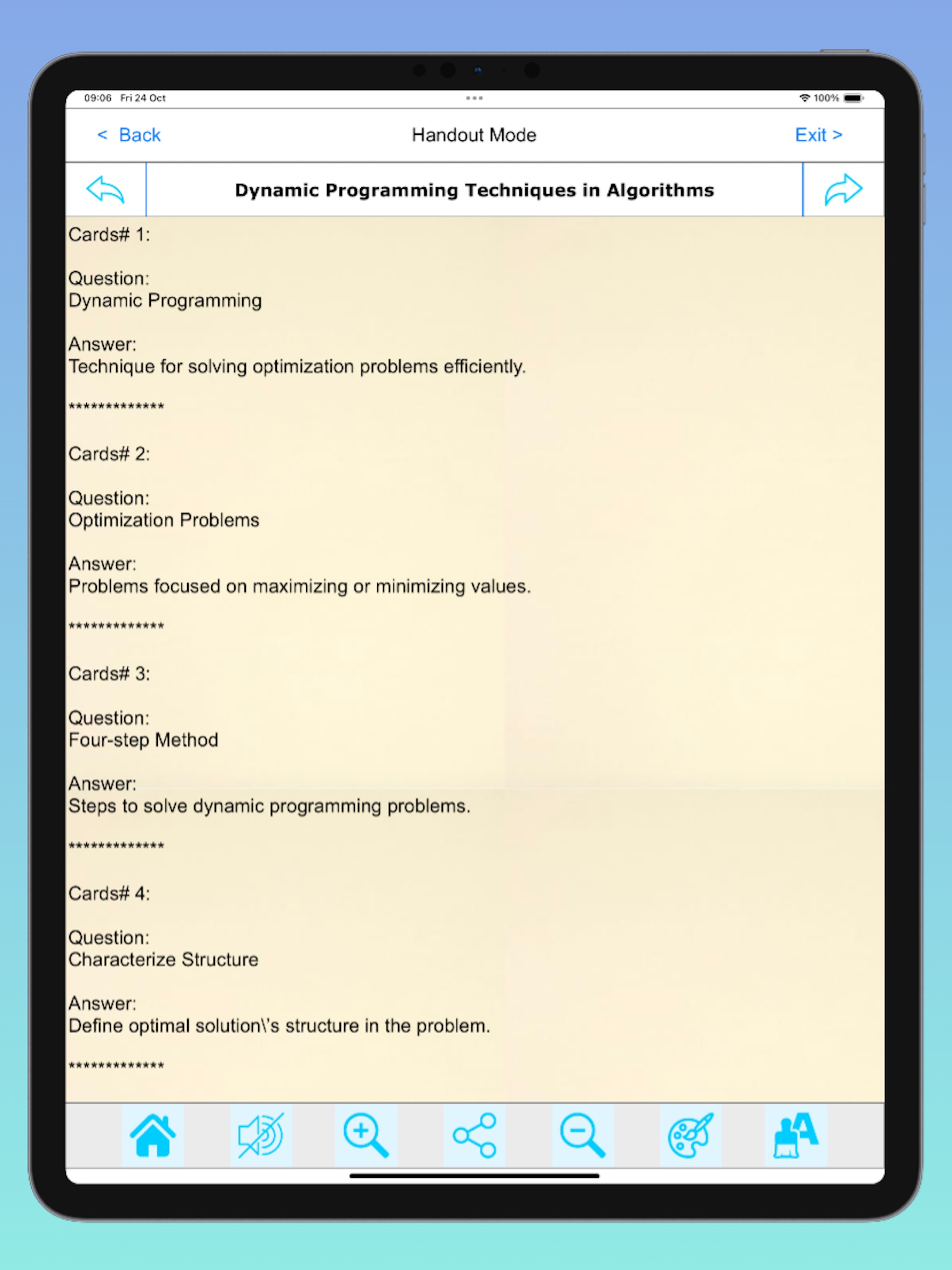 DSA Exam Review screenshot 7
