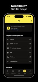 MyTelenet screenshot