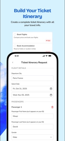 TravelBook App screenshot
