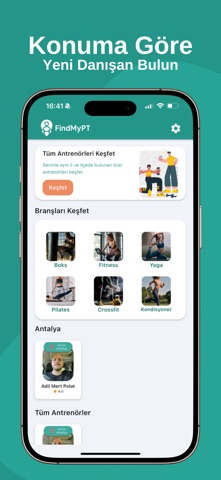 FindMyPT Find Personal Trainer iPhone screenshot