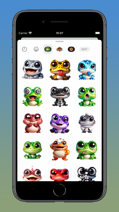 Screenshot #2 pour Rocko Frog Stickers