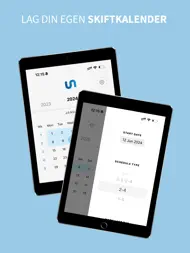Skiftkalender Offshore ipad bilder 1