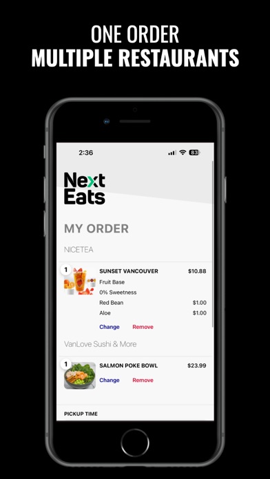 Next Eats: Food Delivery Screenshot