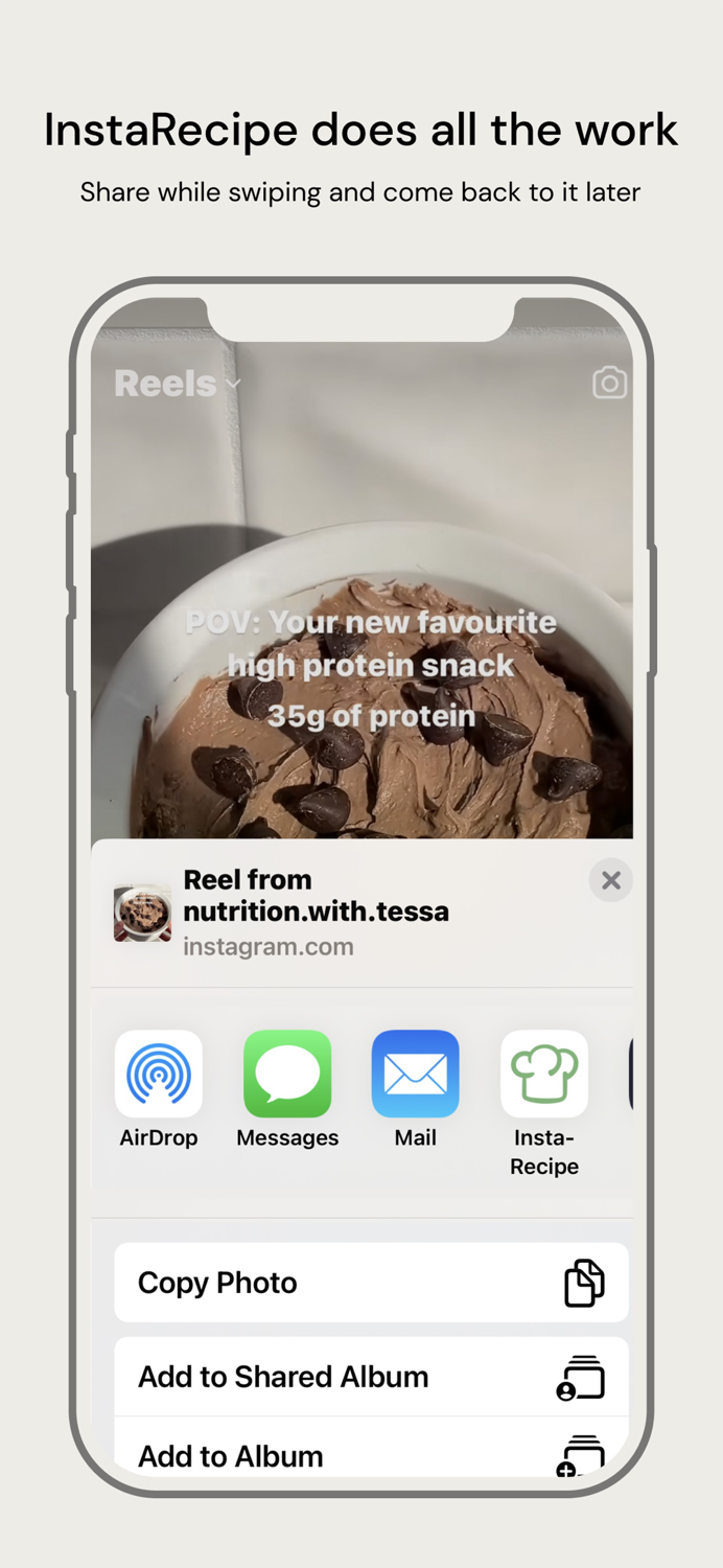 InstaRecipe A Foody Companion