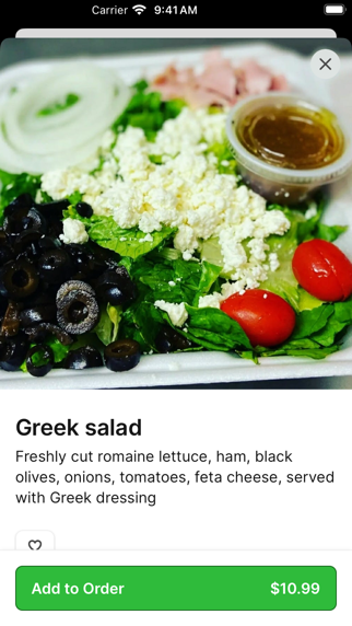 Brooklyn's Pizzeria To Go iPhone screenshot 3 - Food & Drink app