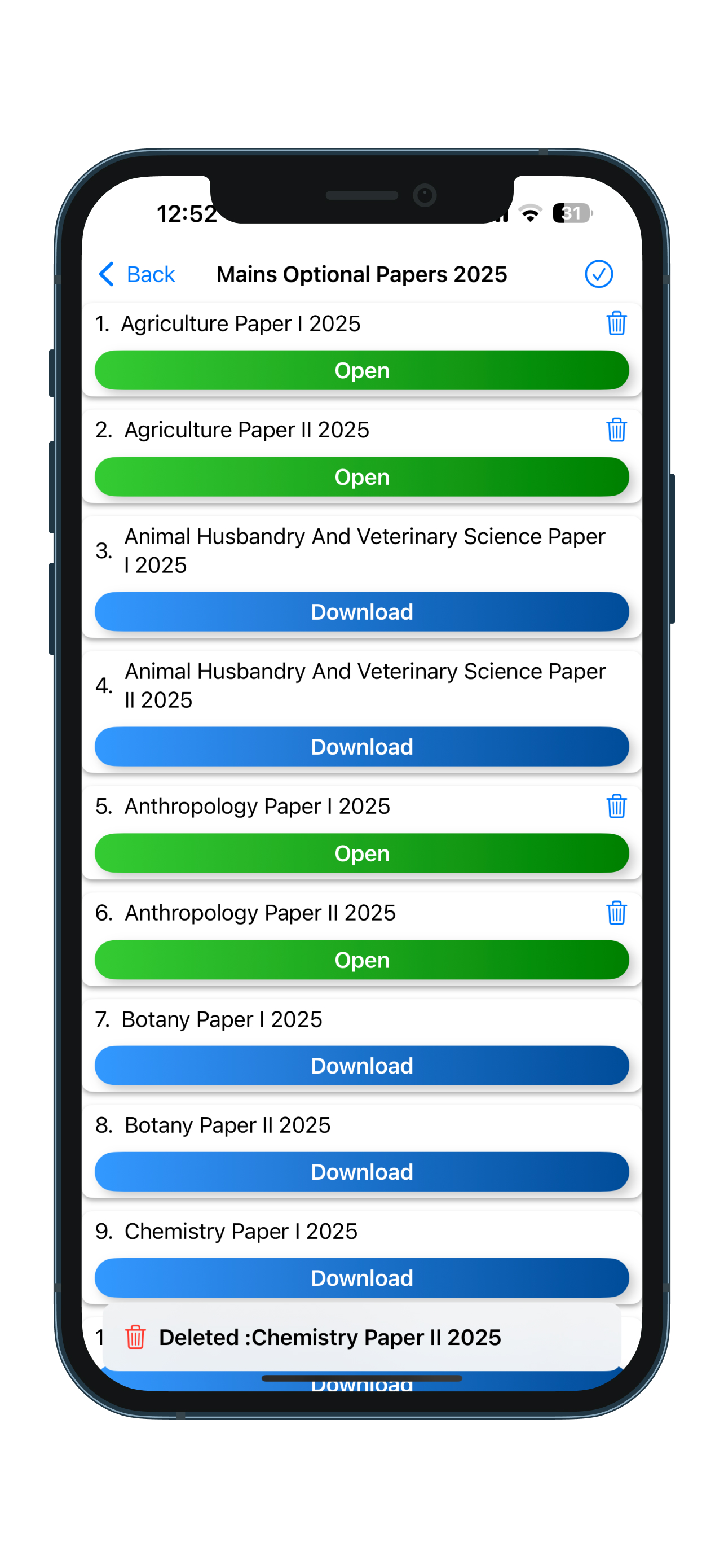 All UPSC Papers Prelims & Main screenshot 6