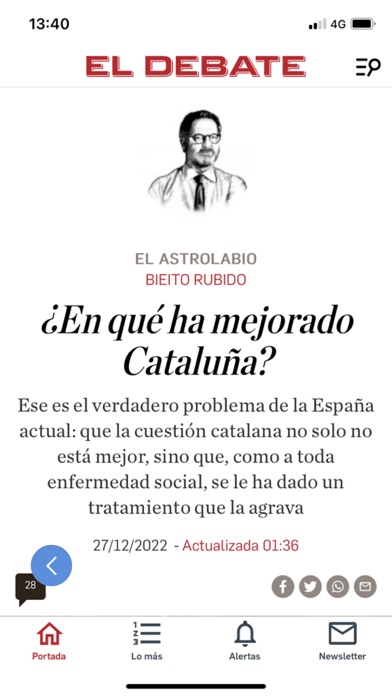 El Debate - Diario online Screenshot
