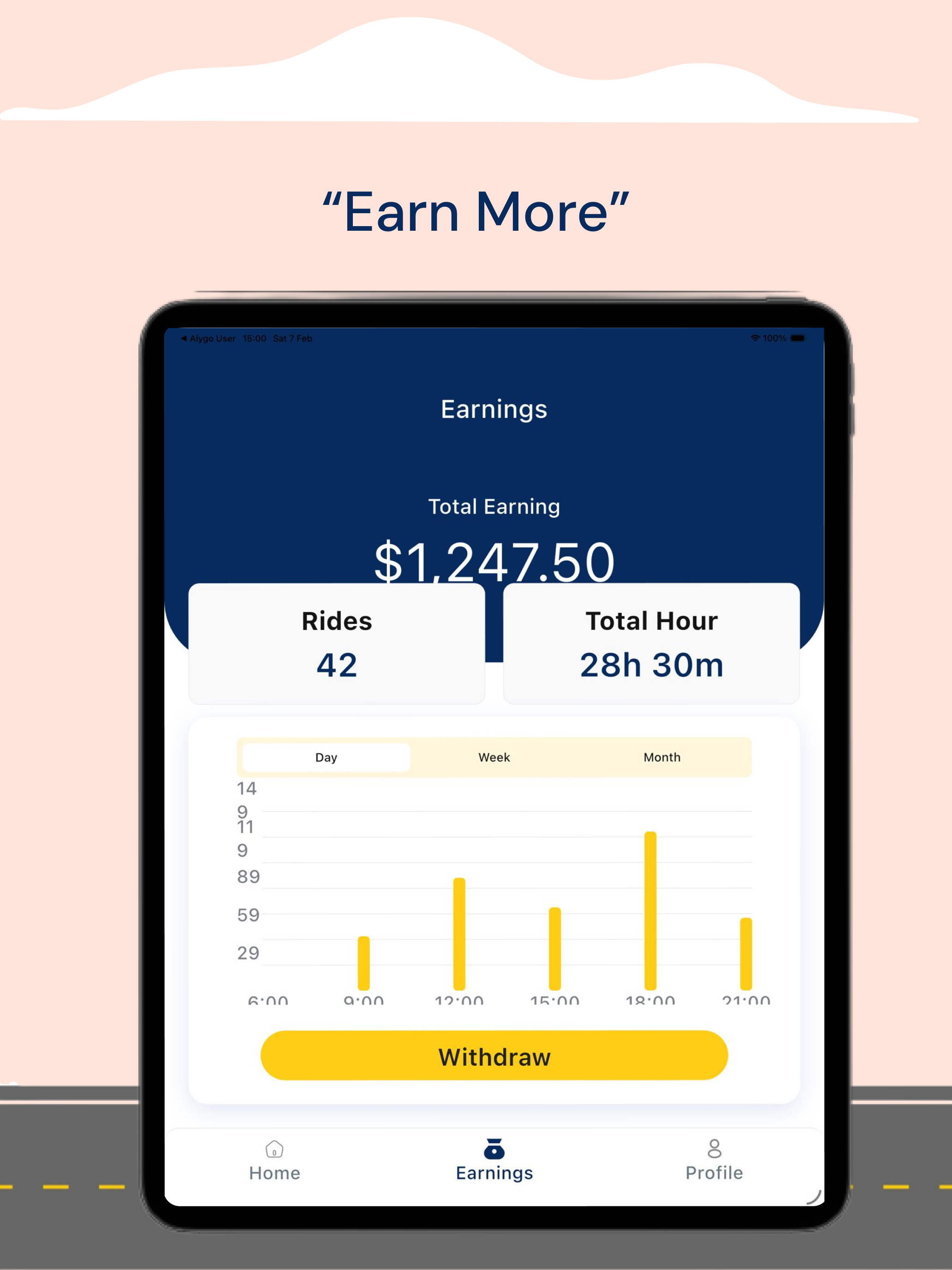 Alygo Driver screenshot 8