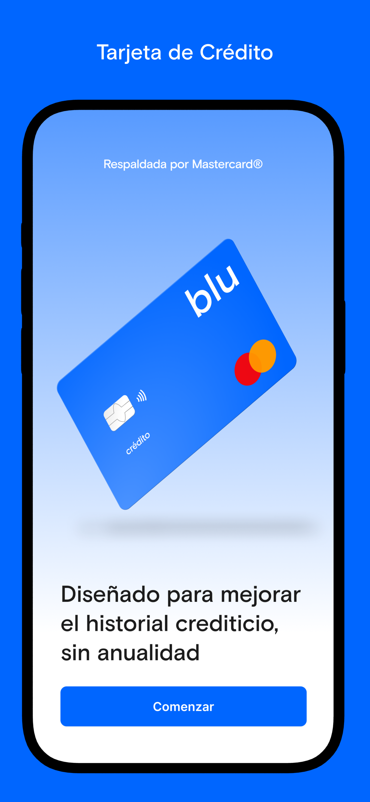 Blu: Tarjeta de Crédito