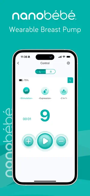 Nanobébé Pump screenshot 3