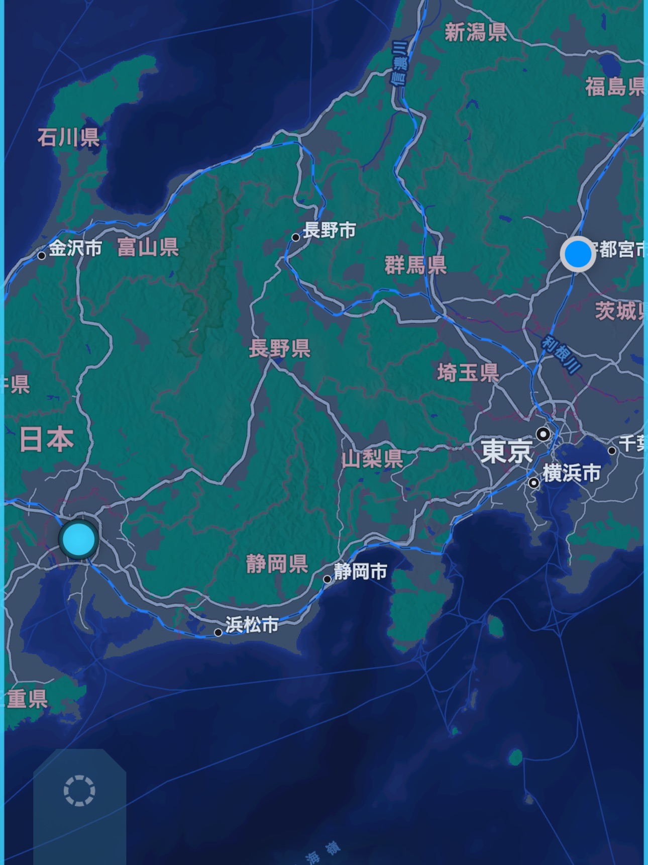 Screenshot 10 of 目的地周辺です