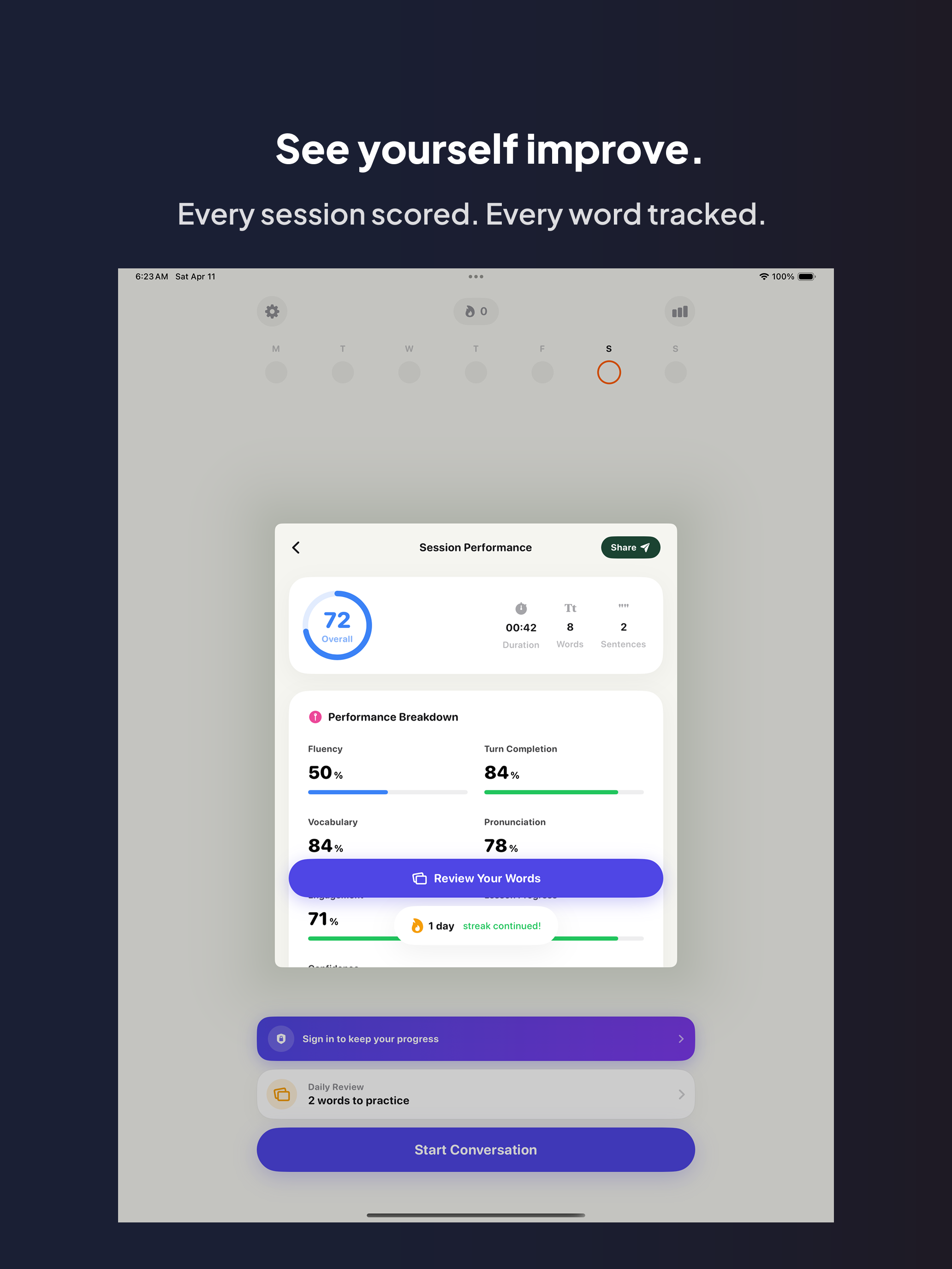 Talkura - AI Language Tutor screenshot 9