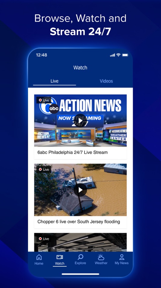#3. 6abc Philadelphia (iOS) By: Disney