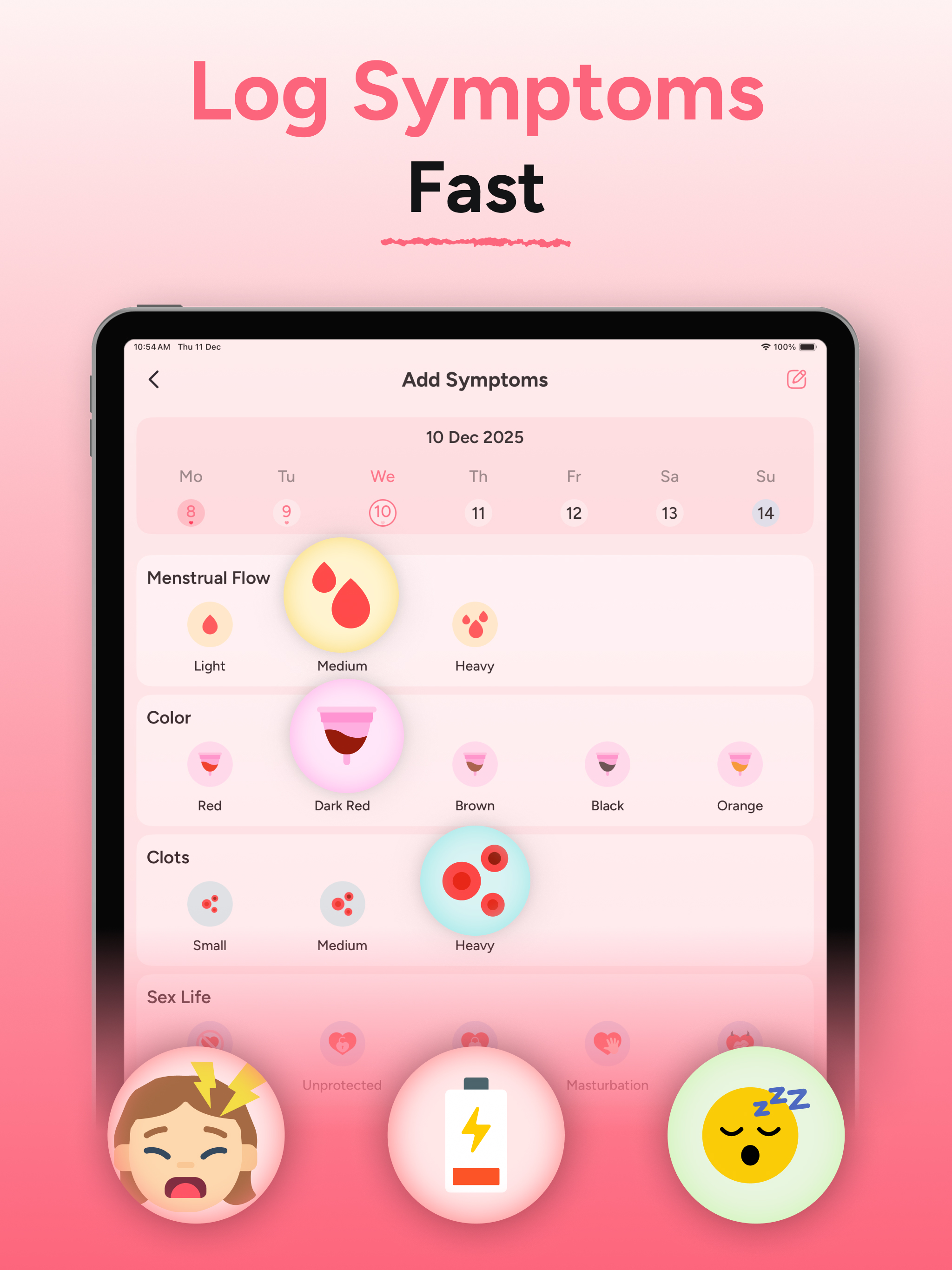 Menstrual Cycle Tracker: Ovina screenshot 8