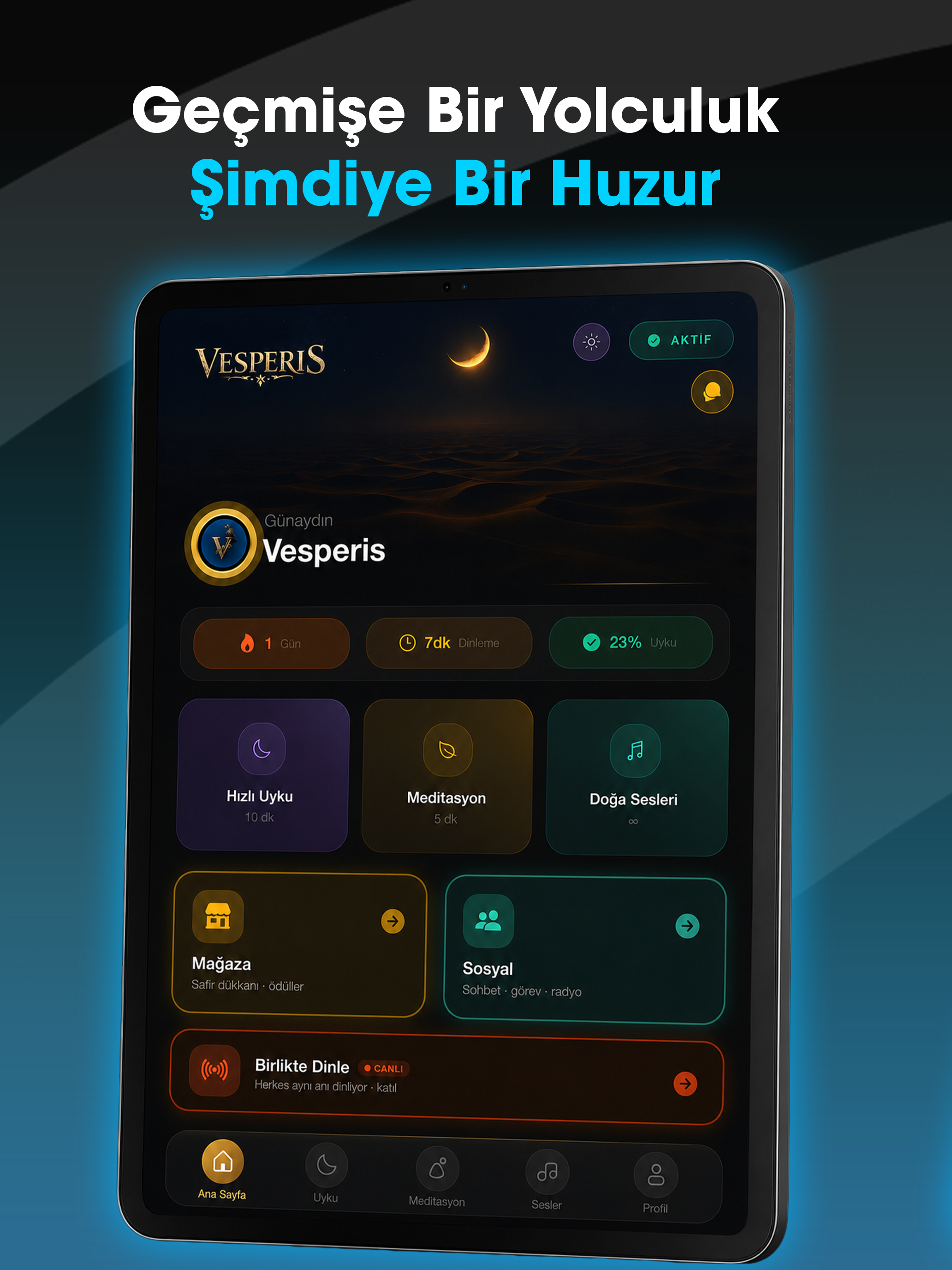 Vesperis:Masal Meditasyon Uyku