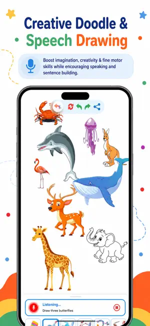 KidsTrail: Speak, Write & Draw screenshot 4