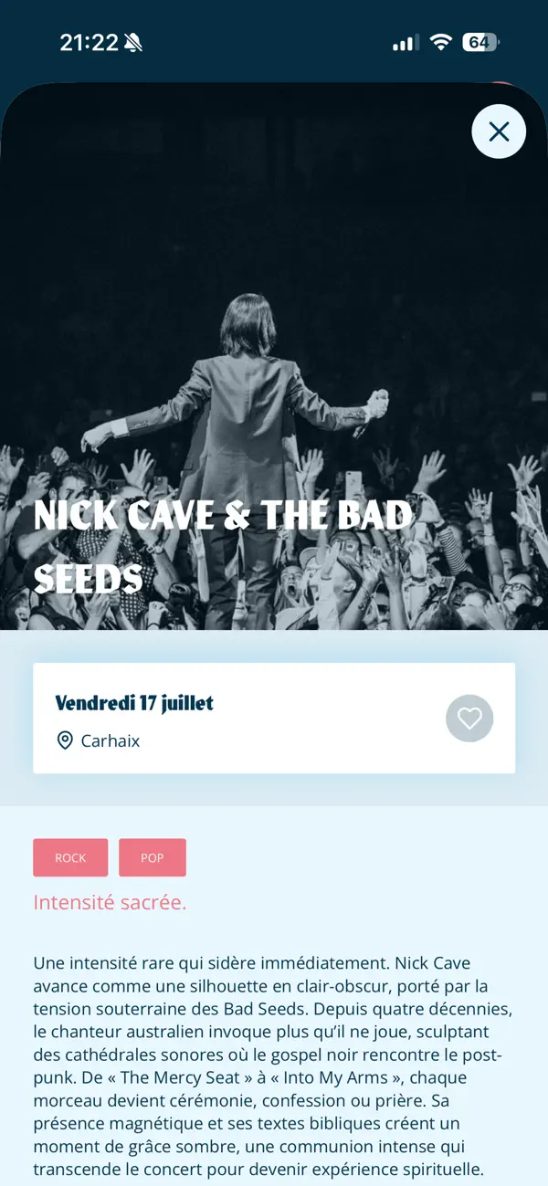 Screenshot #3 pour Festival des Vieilles Charrues