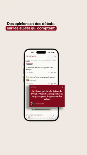 Le Temps - Actualités screenshot 4
